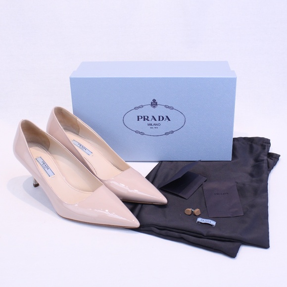 Prada Shoes - Prada Nude Calzature Donna Vernice Pumps, size 38